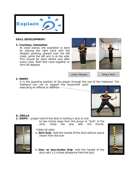objective of arnis